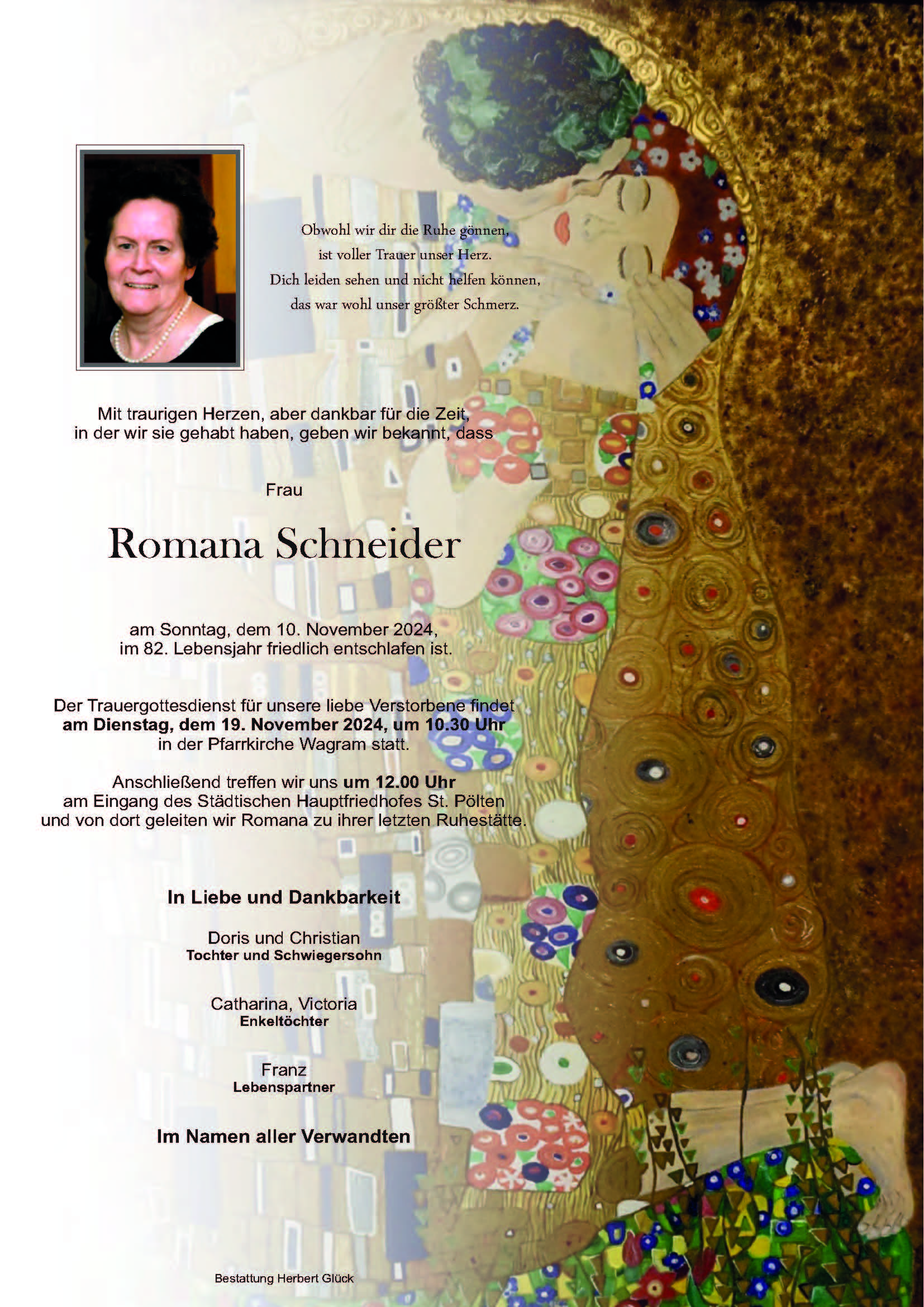 Sterbefall Romana Schneider